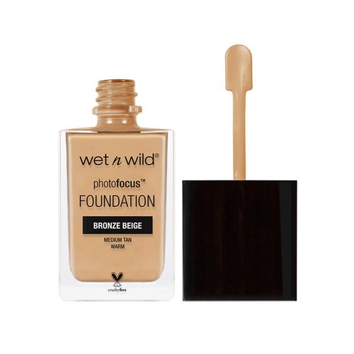wet n wild Photo Focus Matte Liquid Foundation, Bronze Beige, Vegan & Cruelty-Free