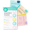 Patchology Face Mask Variety Pack - Brightening Face Mask with Vitamin C stimulates collagen, Hydrating Face Masks with Hyaluronic Acid soften skin, Renewing Face Masks with Strawberry (6 Masks)
