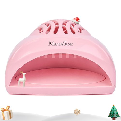 MelodySusie Portable Kids Nail Dryer, Mini Nail Fan Quick Nail Dryer for Regular Polish Manicure Tool, Safe for Hands, Skin, Children's Gift, Great Gift for Girls