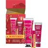 Burt's Bees Christmas Gifts, 3 Lip Care Stocking Stuffer Products, Squeezy Trio Tinted Lip Balm Set, Berry Sorbet, Sweet Peach & Watermelon Rush