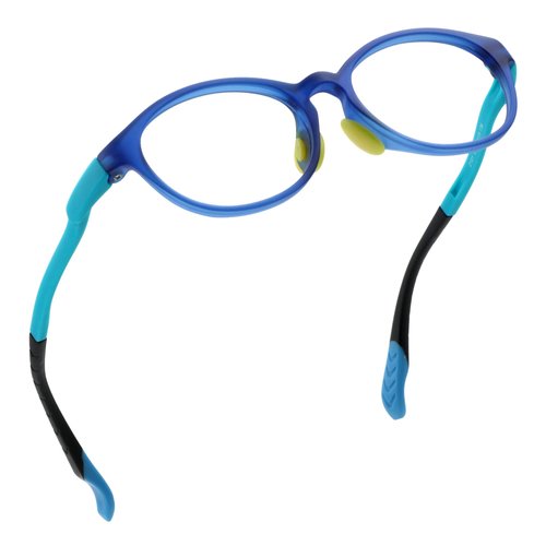 LifeArt Kid Blue Light Blocking Glasses, Filter 85% of Harmful Blue Light, Anti Eyestrain and Blurry, Computer Glasses(Blue)