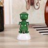 Green Solar Powered Dancing Dinosaur,Decoration Gift,Swinging Dancer Toy,No Battery Required,Desk and Dashboard Decor Home Decor Birthday Gifts Solar Power Kits Learning and Education