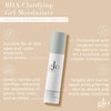 Glo Skin Beauty BHA Clarifying Gel Moisturizer – Oil Free Face Moisturizer for Acne-Prone & Oily Skin, With Salicylic Acid to Refine & Balance, Reducing the Appearance of Pores