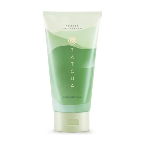 Tatcha Forest Awakening Hinoki Body Wash | Soft Exfoliating Scrub, 200 ml | 6.8 fl oz