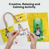 MY CREATIVE CAMP Beginner Penguin Quilling Kit -DIY Paper Quilling Kit for Kids & Adults,Paper Craft Kit,Crafts for Adults,Party Favor,Christmas Stocking Stuffer,1 Project with Instructions & Supplies