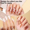 Gellen Blooming Gel - 18ml Clear Blooming Nail Polish Soak Off UV Gel for Spreading Marble Effect,Nail Art Gel Christmas DIY Salon Manicure Design Home