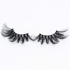TEESTOU False Eyelashes 25MM Mink Lashes Strip Long Big Thick Fake Eyelashes Wispy Fluffy Halloween Eyelashes Pack 8 Pairs