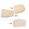 VASANA 3PCS 20cm Hair Bun Maker Donut Hair Foam Ring Shaper with Elastic Rope Doughnut Shapers Hair Donut Bun Maker Accessory (3 colors)