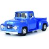 1956 F-100 Pickup Truck Blue Metallic American Classics Series 1/24 Diecast Model Car by Motormax 73235AC-BL