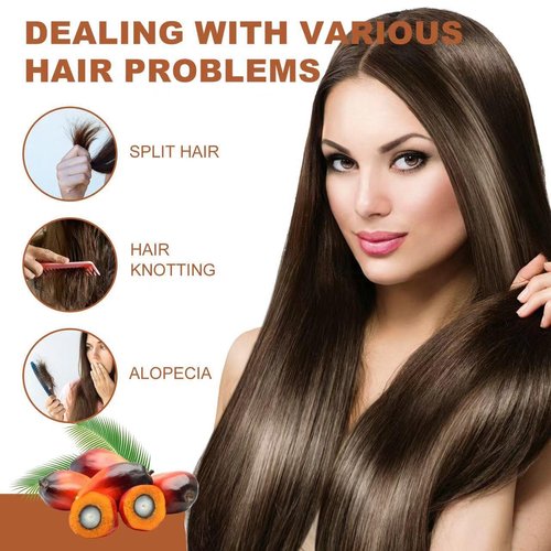Narvokey Batana Hair Oil for Growth, 100% Raw Batana Butter Oil Soure from Honduras, Anti- Hair Loss,Hair Thicker, Women's Gift, Brown
