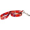 Dutch Dog Amsterdam Fashion Dog Leash, 5-Feet, Ruby Harvest