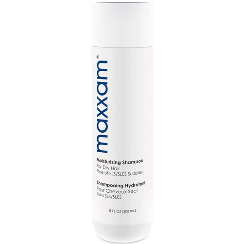 Maxxam Moisturizing Shampoo for Color Treated Hair, Gentle Sulfate Free Shampoo with Aloe for Most Hair Types Like Dry or Thin, 8 Fl Oz