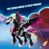 LEGO DREAMZzz Pegasus Flying Horse 71457 Building Toy Set, Fantasy Action Figure Creature, Comes with 3 Minifigures Including The Nightmare King, Unique Birthday Gift for Girls and Boys Ages 8+