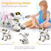 VATOS Remote Control Robot Dog Toy for Kids - Interactive Touch & Follow 17 Functions Robot Dog Pet, Programmable Smart Walking Puppy Intelligent Dancing Dog Robot Toys for Girls 3-12 Gifts (Gold)