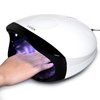 L'UGX 56W UV LED Nail Lamp Nail Dryer for Gel Polish, UV Light Curing Lamp with 4 Timer, Perfect for Manicure and Pedicure