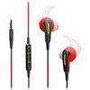 Bose SoundSport In-Ear Headphones w/Mic (Apple) (Red) (Renewed)