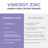 Vimergy Organic Zinc Supplements for Women & Men (7.5mg Liquid Zinc Per Serving) Fast-Absorbing Immune Support, Promotes Healthy Bones & Skin, USDA Certified Organic, Vegan, Up to 27 Servings (55 mL)
