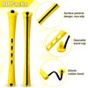 80 Pieces Hair Perm Rods Set Cold Wave Rods Hair Rollers Plastic Perming Rods Curlers for Hairdressing Styling (0.28 Inch, Yellow)