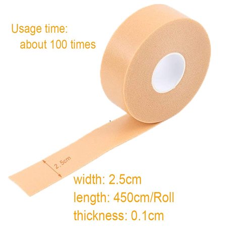 DYKOOK 1 Roll Heel Toe Protector Pads Prevention for Men Women Hand Foot Self-Adhesive Bandage Cushion, Blisters, Irritation and Chafing, Corn Pedicure Patch(Heel Protectors)