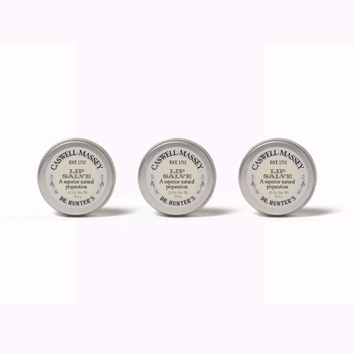 Dr. Hunter’s Lip Salve - All Natural Lip Balm And Moisturizer For Dry, Cracked And Chapped Lips - 0.55 Ounce (3 Pack)