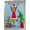 Franco Dr. Seuss The Grinch Holiday 13 Piece Shower Curtain and Ring Set, (100% Officially Licensed Product)