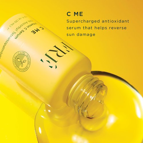 Vitamin C Serum for Face,C ME by FRE Skincare,Anti Aging Brightening Serum for All Skin Types - 10% Vitamin C Serum Vegan with Argan Oil - Helps Even Skin Tone, Brightens Face & Reduces Wrinkles