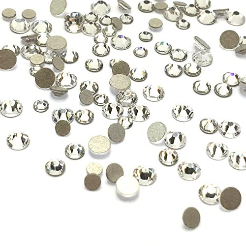 Crystal (001) Clear 2058 Swarovski Nail Art Tiny Small Mixed Sizes ss5 ss7 ss9 Flatbacks No Hotfix Rhinestones
