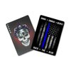 Military Gift Shop Police Officer Playing Cards - Unique Graphics - Premium Quality - Police Officer Gifts for Men or Women | Disabled USMC Vet Owned Small Business