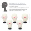STUDIO LIMITED Mannequin Head Tripod Stand Adjustable with PU Canvas Block Head 10 Pcs (25 Inch)
