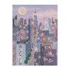 Galison City Lights 1000 Piece Puzzle in a Square Box from Galison - 1000 Piece Puzzle for Adults, Beautiful Illustrations from Joy Laforme, Thick and Sturdy Pieces, Idea