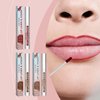 3Pcs Lip Stain - Lip Liner Stain, Natural Long Lasting Lip Stain Peel Off, Waterproof Stay On All Day, Transfer-Proof, Highly Pigmented, Instant Peel Off lipstick (Coffee & Cocoa & Rose)