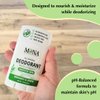 MONA BRANDS All Natural Deodorant For Women & Men | For Sensitive Skin | No Aluminum or Baking Soda | (BERGAMOT LEMON 1.76 Oz)