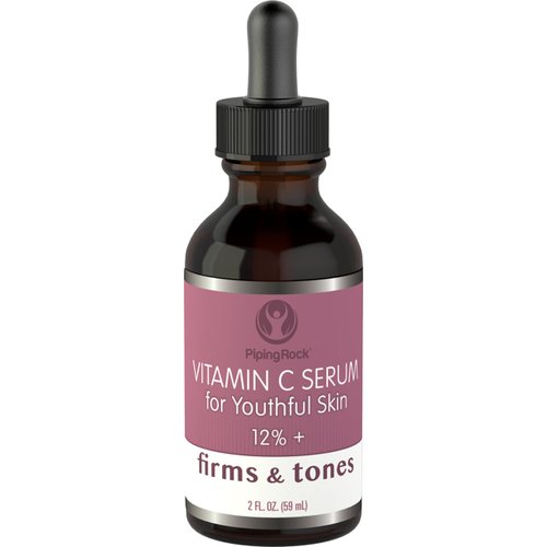 Piping Rock Vitamin C Face Serum | 2 fl oz | Firming and Toning for Skin | Paraben and SLS Free