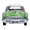 1954 Century Estate Wagon Willow Green and White 1/87 (HO) Scale Diecast Model Car by Oxford Diecast 87BCE54003