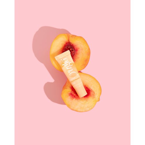 YUGLO Multi-Peptide Infused Lip Sleeping Mask - Moisture & Collagen Boosting Lip Sleeping Mask- Restore, Hydrate & Plump Dry Chapped Lips - Peach