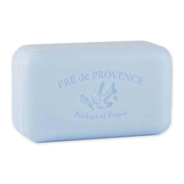Pre de Provence Artisanal Soap Bar, Natural French Skincare, Enriched with Organic Shea Butter, Quad Milled for Rich, Smooth & Moisturizing Lather, Ocean Air, 5.3 Ounce