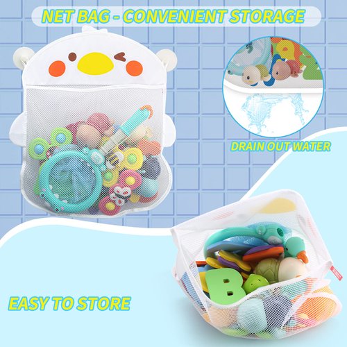 LZZAPJ Baby Bath Toys for Toddlers 1-3, Kid Bathtub Toy with 36 Foam Bath Letter & Number, Fishing Games with Fish Net, Water Pool Toy with Storage Bag, Shower Toy Gift for Boy Girl Infant 1 2 3 4 5 6