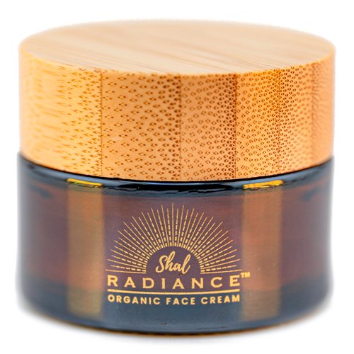 Shal Radiance Organic Face Cream For Dry Skin, Beef Tallow Skin Care, Tallow Moisturizer, Organic Ingredients, Natural Face Moisturizer, Tallow Butter, Balancing Formula, 0.5 oz, Made in USA