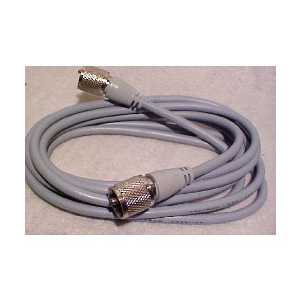 Redman Cb Made 6 ft RG8X COAX Gray Jumper CABLE CB / Ham Radio w/ PL259 Connectors