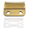 Professional Adjustable Replacement Blades Set #1006-30-15-10 for Reflections Senior #8501vv Hair Clippers Gold by YTXXDEUS