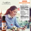 Simple Girl Organic Carolina Kick BBQ Sauce - 12oz - 2 Bottles - Low Calorie - Sugar-Free Diabetic/Vegan Friendly - Gluten/Fat/MSG Free - Vinegar Based - Compatible with Most Diet Plans