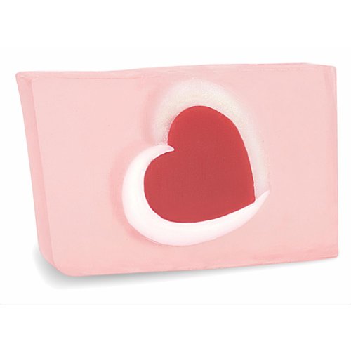 Primal Elements Glycerin Bar Soap | Valentines Soap Helps All Skin Types, Sensitive, Oily & Dry Skin | NO PARABENS, VEGAN, GLUTEN FREE, 100% VEGETABLE BASE - (Cherish)