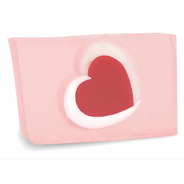 Primal Elements Glycerin Bar Soap | Valentines Soap Helps All Skin Types, Sensitive, Oily & Dry Skin | NO PARABENS, VEGAN, GLUTEN FREE, 100% VEGETABLE BASE - (Cherish)