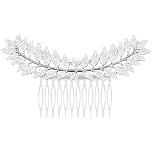 HAQUIL Vintage Leaf Haircomb Hair Pins Style Hairstyle Jewelry for Women