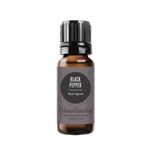 Edens Garden Black Pepper Essential Oil, 100% Pure Therapeutic Grade (Undiluted Natural/Homeopathic Aromatherapy Scented Essential Oil Singles) 10 ml