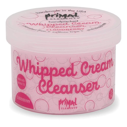 Primal Elements Cloudberry Whipped Cream Cleanser, 7 Ounce