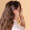 Cptots Small Hair Barrettes For Women No Slips Metal Snap Hair Clips For Thin Hair And Fine Hair,Candy Colors,20 PCS,1.97 x 0.5 Inches