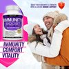 10 in 1 Immunity Boost Immune Support Supplement – 1650mg Made with Elderberry, Vitamin C, Zinc, Echinacea & Probiotics for Immune System Booster, Support Healthy Respiratory System, 2x 60 Capsule