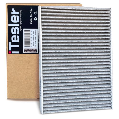 ITESLER Cabin Air Filter for Toyota Tundra 2022-2023; Sequoia 2023; Lexus LS500H LS500 2018-2023; Toyota Mirai; Replace 8713930110, 8713950110, with activated charcoal