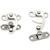 OZXNO Antique Hook Hasp Latch 2-Pack Tone Swing Lock Clasp Zinc Alloy Right Hook Latch with Mounting Screws for Jewelry Box Cabinet Toolbox Suitcase